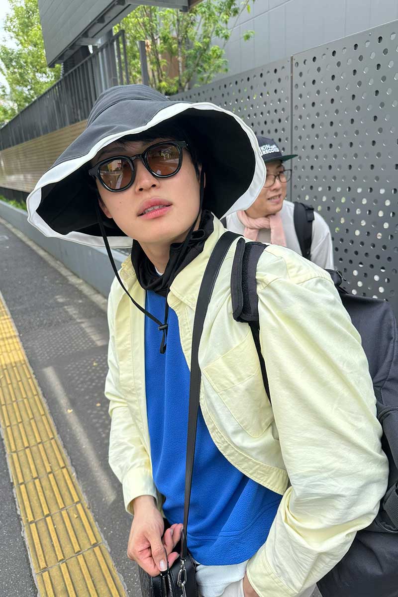 レインボー・池田直人のオフショット【写真：X（＠kando_jjj）より】