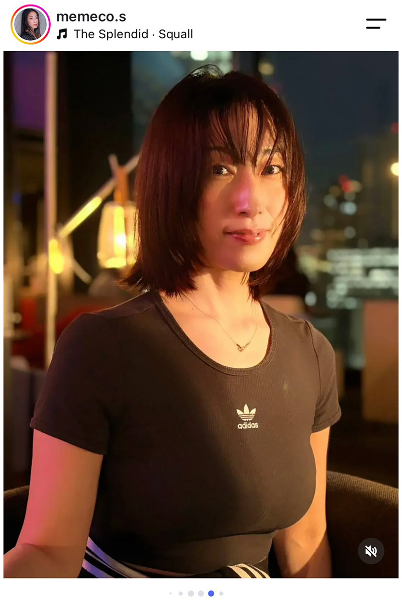 佐藤寛子【写真：インスタグラム（＠memeco.s）より】