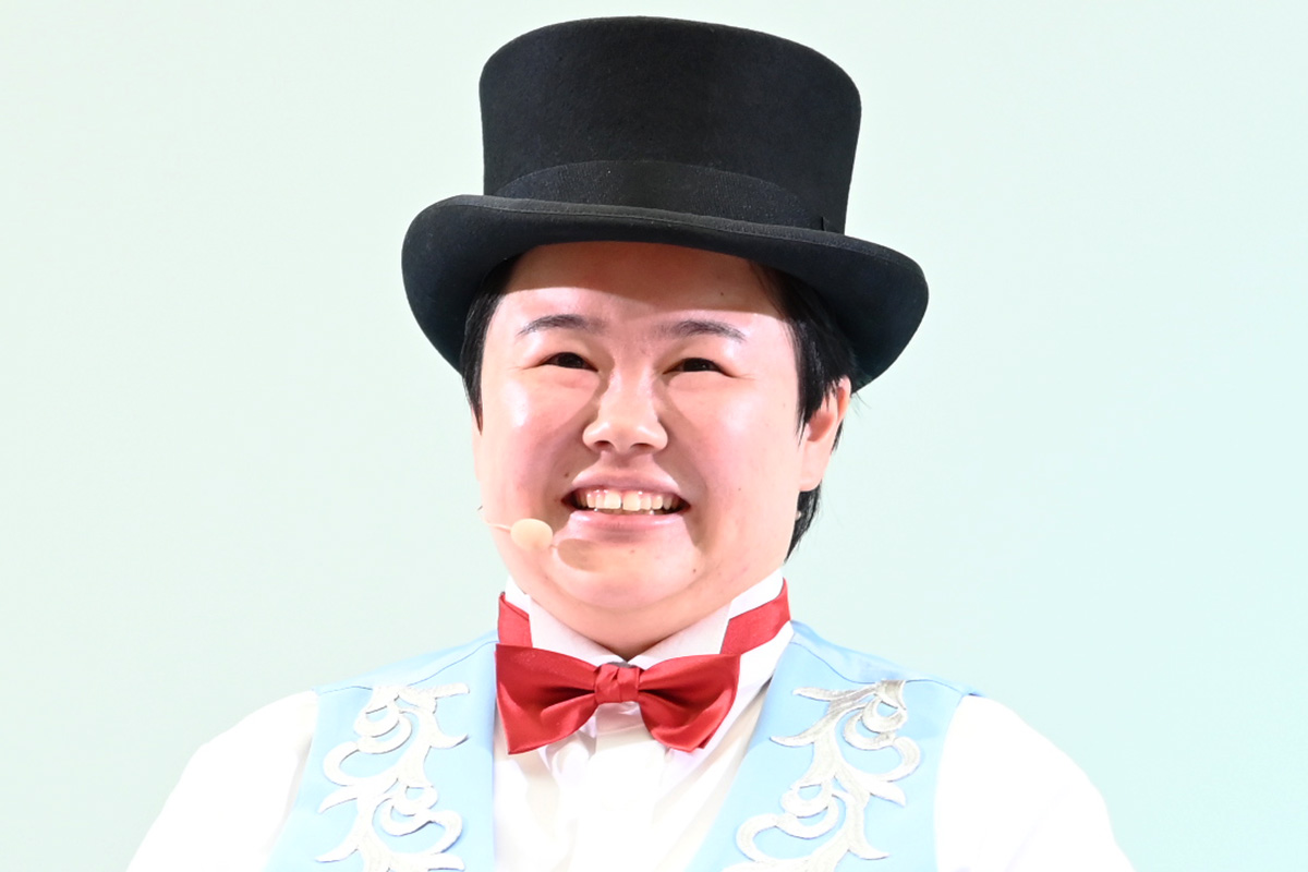 やす子、「おもちゃー」連呼で会場煽り　業界にエール「人をワクワクさせてくれるもの」