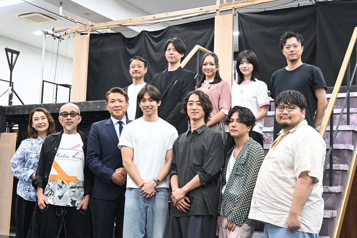 有澤樟太郎、新作ミュージカル『民王』に自信「本番いけるな」　竹中直人は自虐で現場沸かせる「圧倒的高齢者ですから」