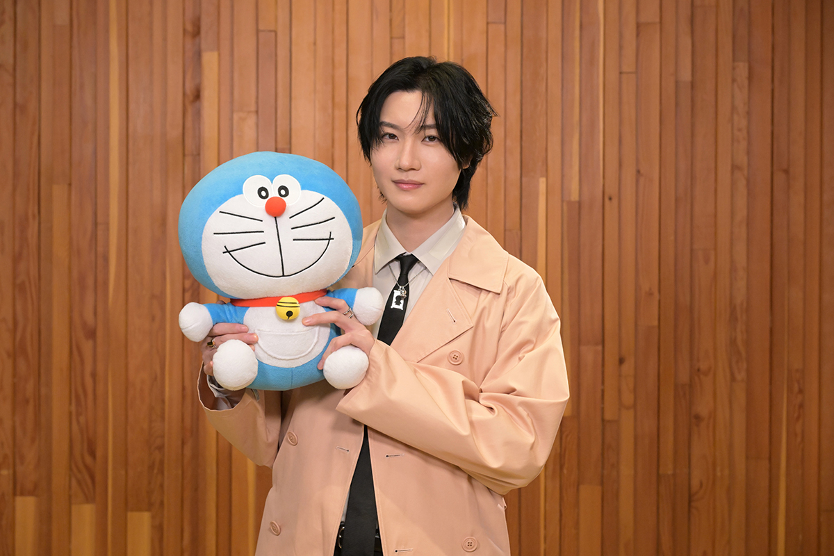 桜田通『ドラえもん』初出演、キツネ型ロボット役に決定「アフレコ中はずっと震えていました」