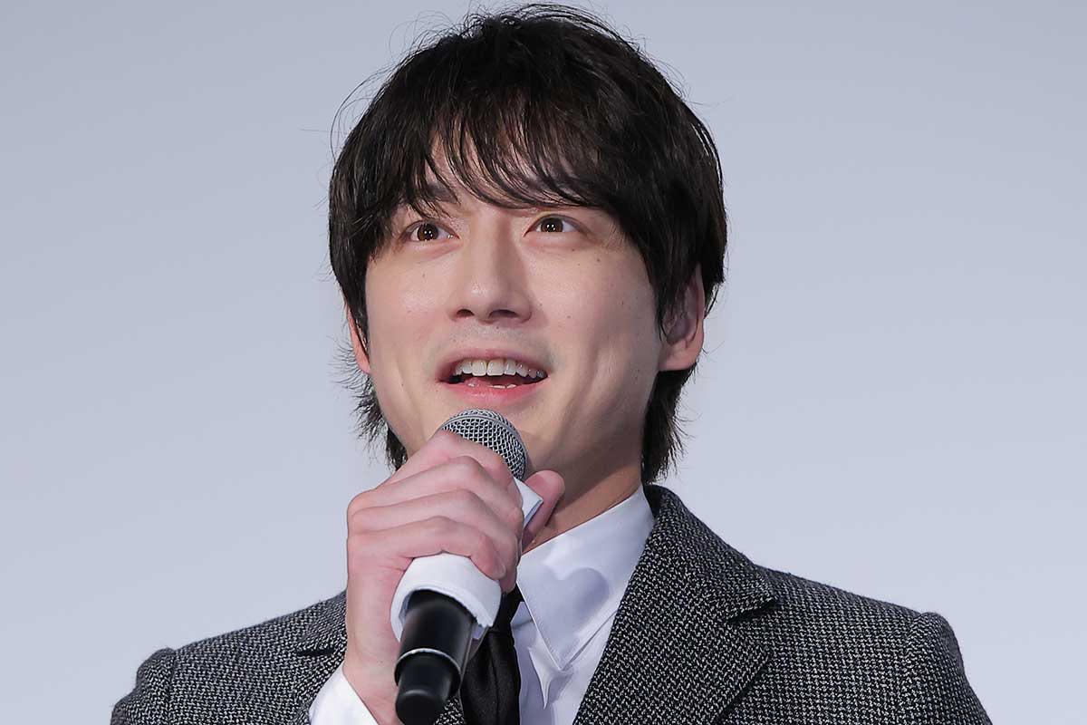 イベントに登壇した坂口健太郎【写真：ENCOUNT編集部】