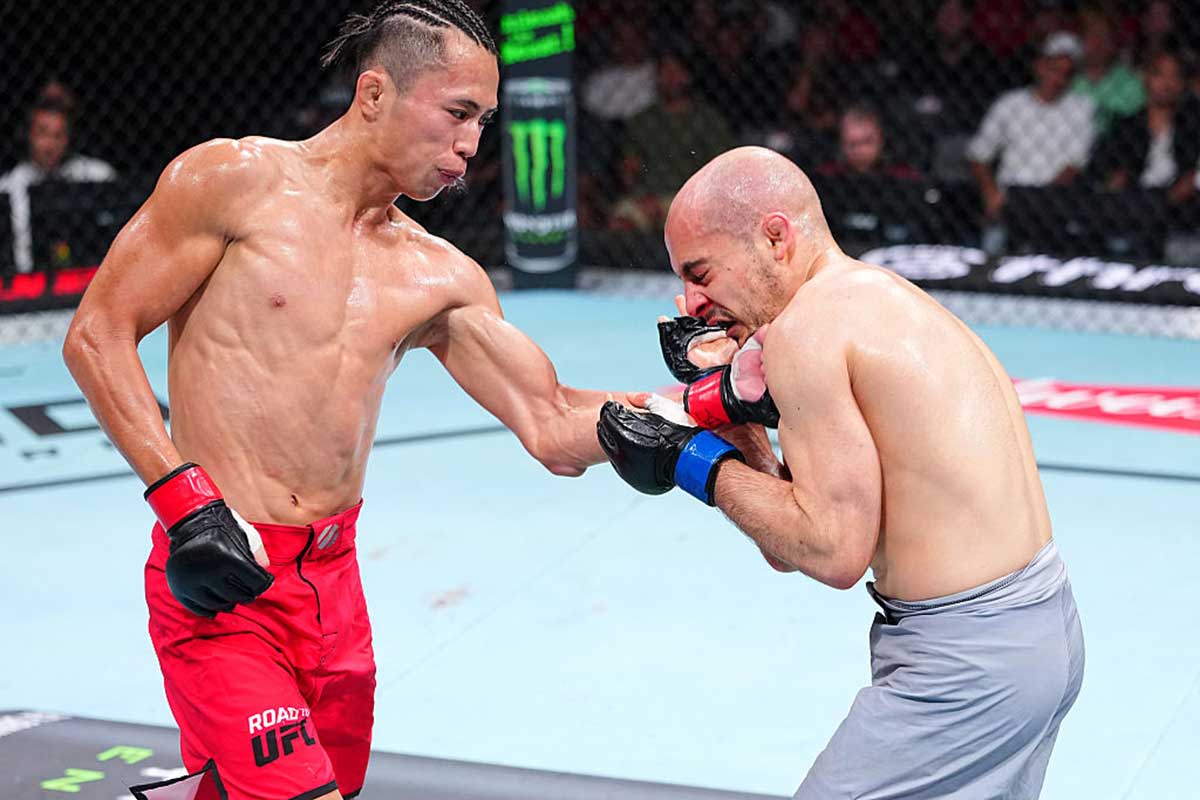 決勝進出を果たした鈴木崇矢【写真:(C)Zuffa LLC/UFC】