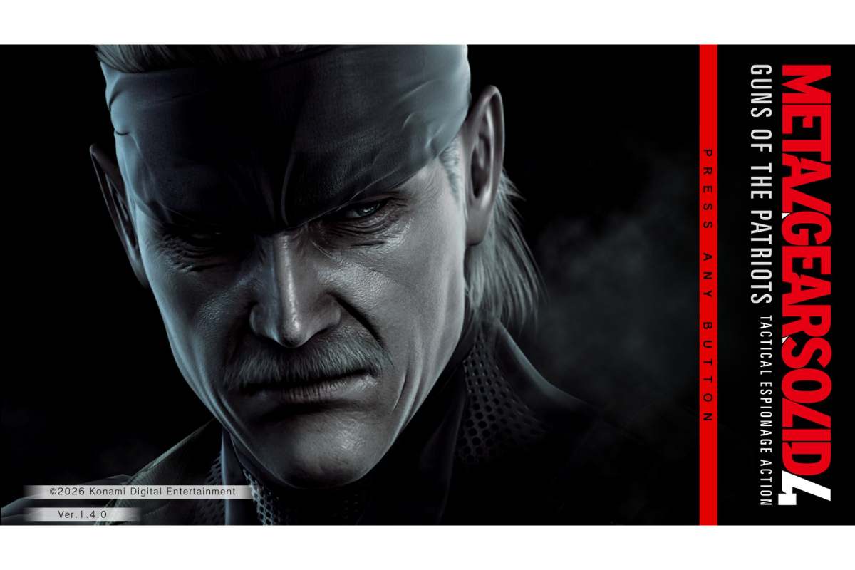   『MGS4』はシリーズの総決算のような内容となる【画像：(C)2026 Konami Digital Entertainment】