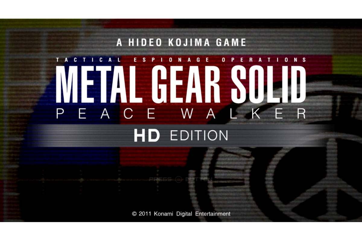 『MGSPW』のタイトル画面【画像：(C)2026 Konami Digital Entertainment】