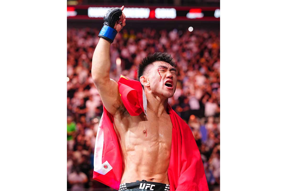 【UFC】「海の衝撃が吹っ飛んだ」　メインでソン・ヤドンが「意味不明なパンチ」で失神KO勝ち　現地・中国ファン熱狂「最強のアジア人になった」