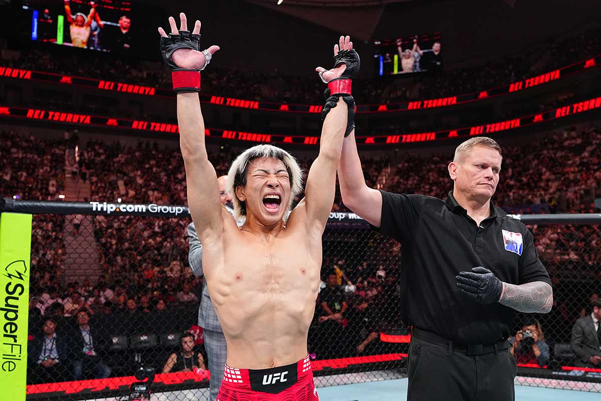 ランカー入りに前進した【写真：(C)Zuffa LLC/UFC】