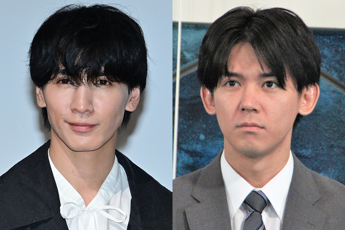 藤井流星、小瀧望（左から）【写真：ENCOUNT編集部】