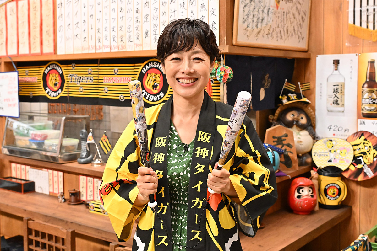 取材に応じた有働由美子【写真：(C)MBS】