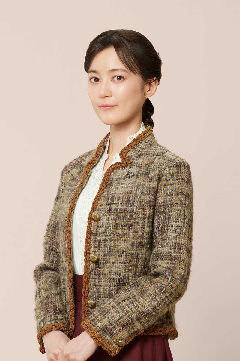 深見芙美子役の生田絵梨花【写真：(C)フジテレビ】