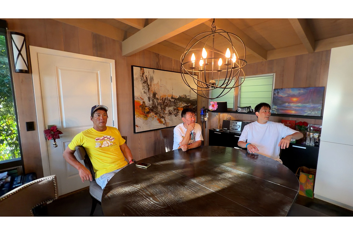 長嶋一茂、ハワイの豪邸を初公開　絶景テラス、屋外ジェットバス…隠れ家別荘にかまいたち大はしゃぎ