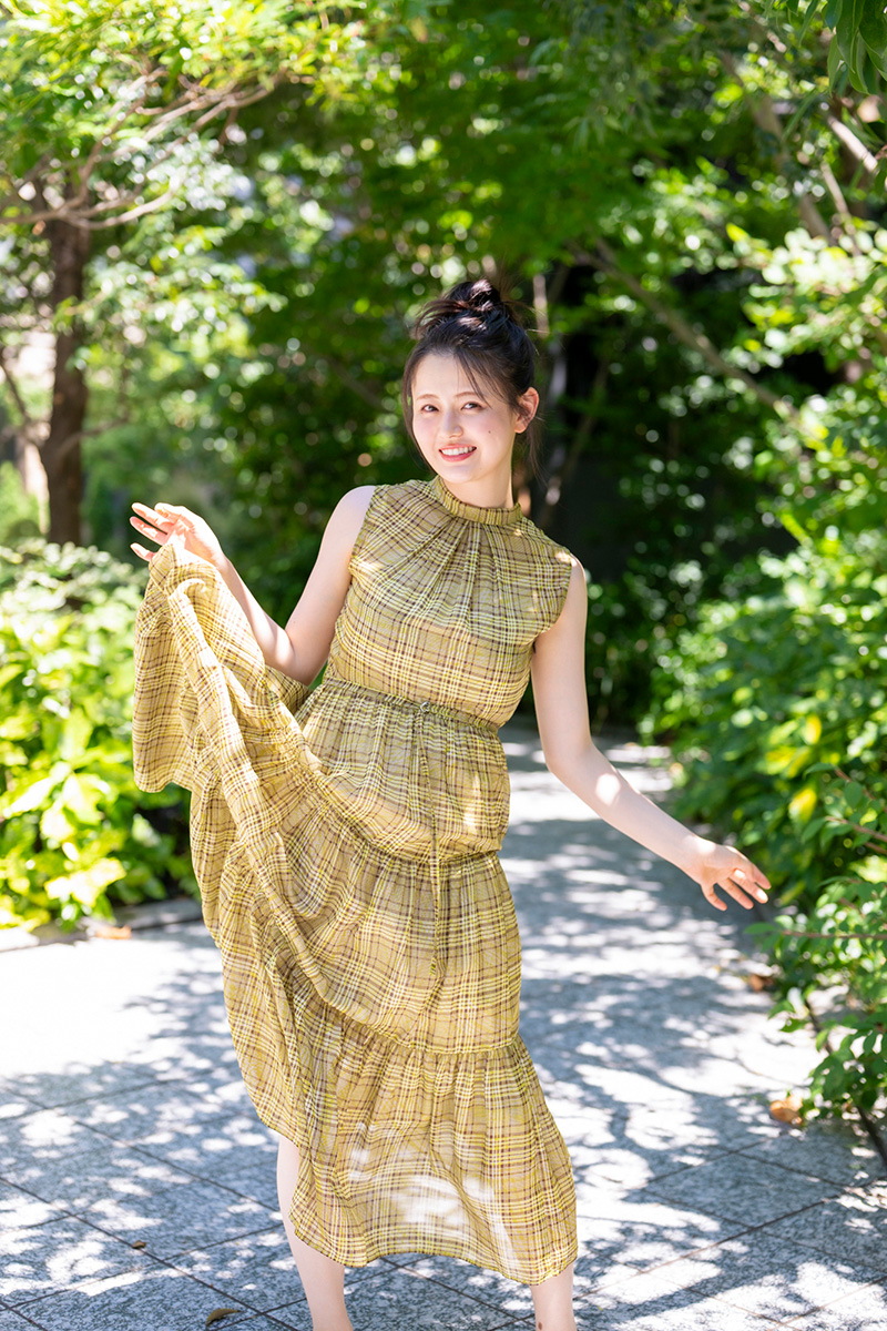 憧れの深田恭子と同じホリプロ所属に【写真:舛元清香】
