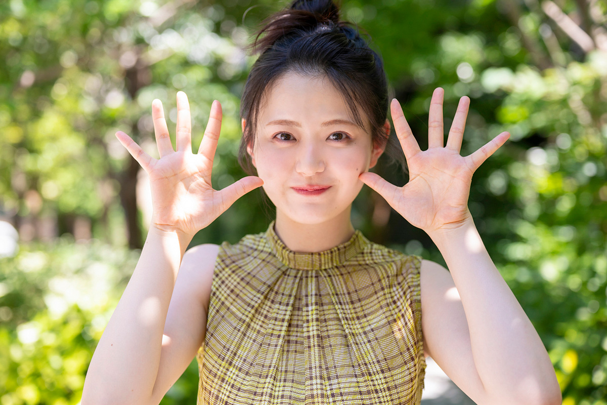 地元・熊本で過ごした日々について明かした【写真:舛元清香】