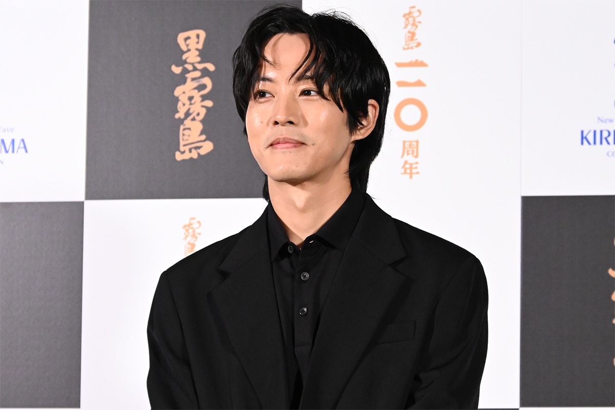 イベントに出席した松坂桃李【写真：ENCOUNT編集部】