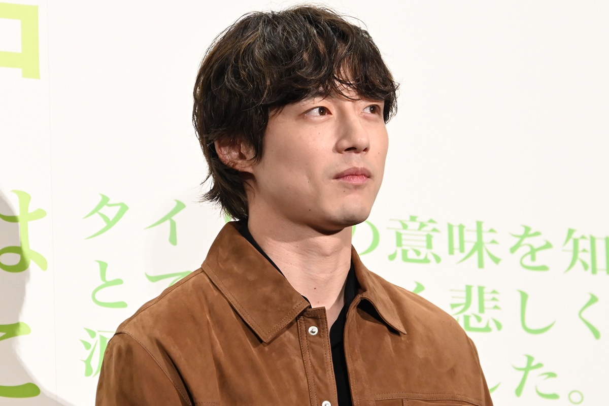 イベントに登壇した坂口健太郎【写真：ENCOUNT編集部】
