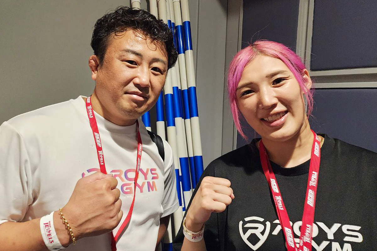 愛弟子への思いを明かしたCORO（左）と伊澤星花【写真：ENCOUNT編集部】