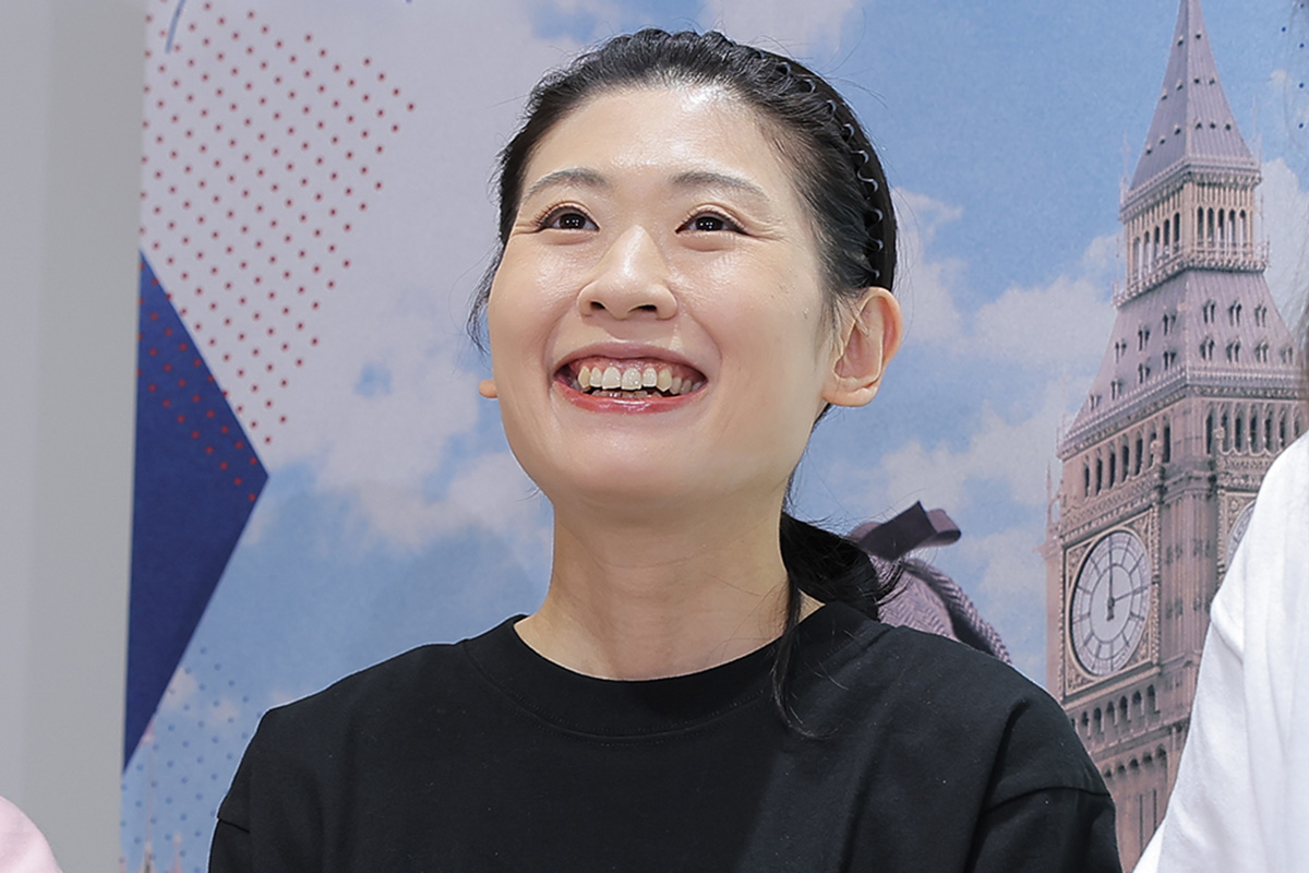 イベントに登壇したぼる塾・酒寄希望【写真：ENCOUNT編集部】