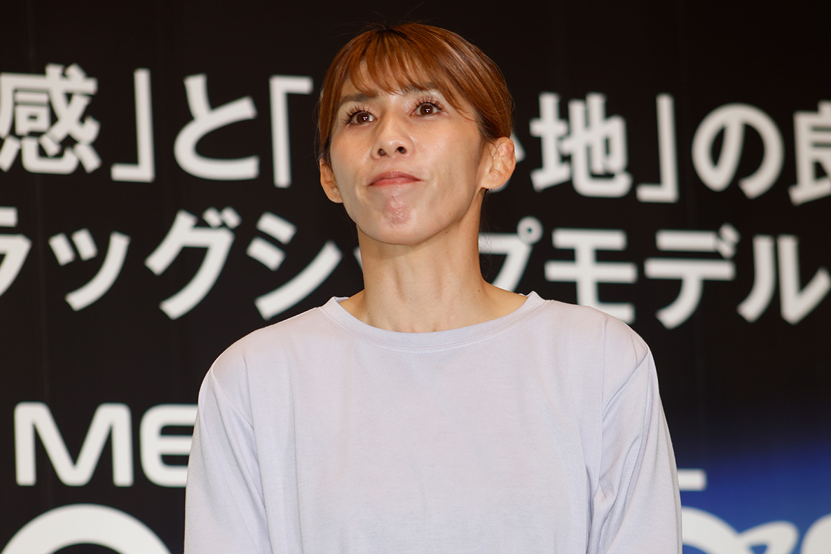 イベントに登壇した吉田沙保里【写真:ENCOUNT編集部】