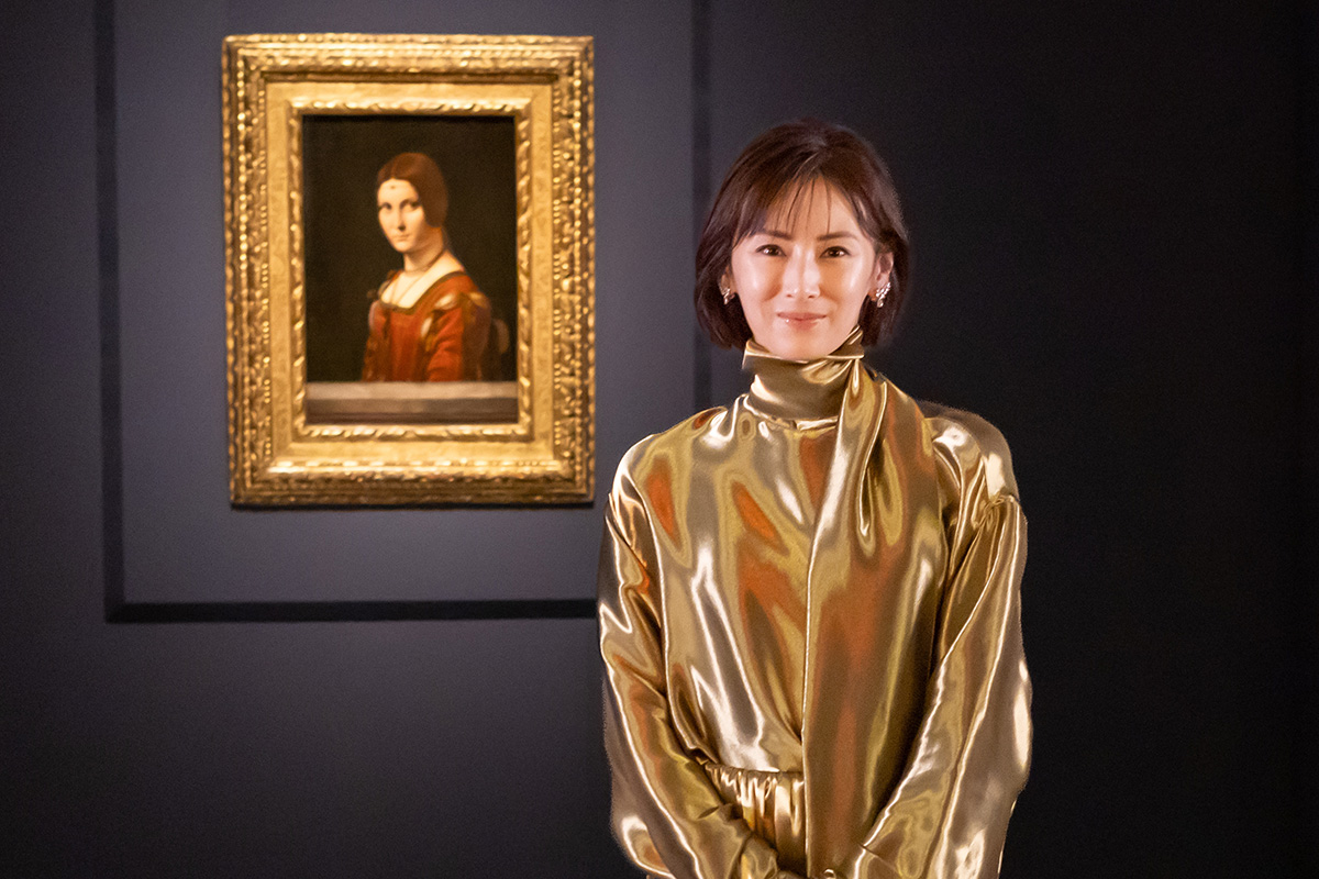 北川景子、展覧会で初の音声ガイド担当「ママ友たちを誘って10人くらいで来ようかな」