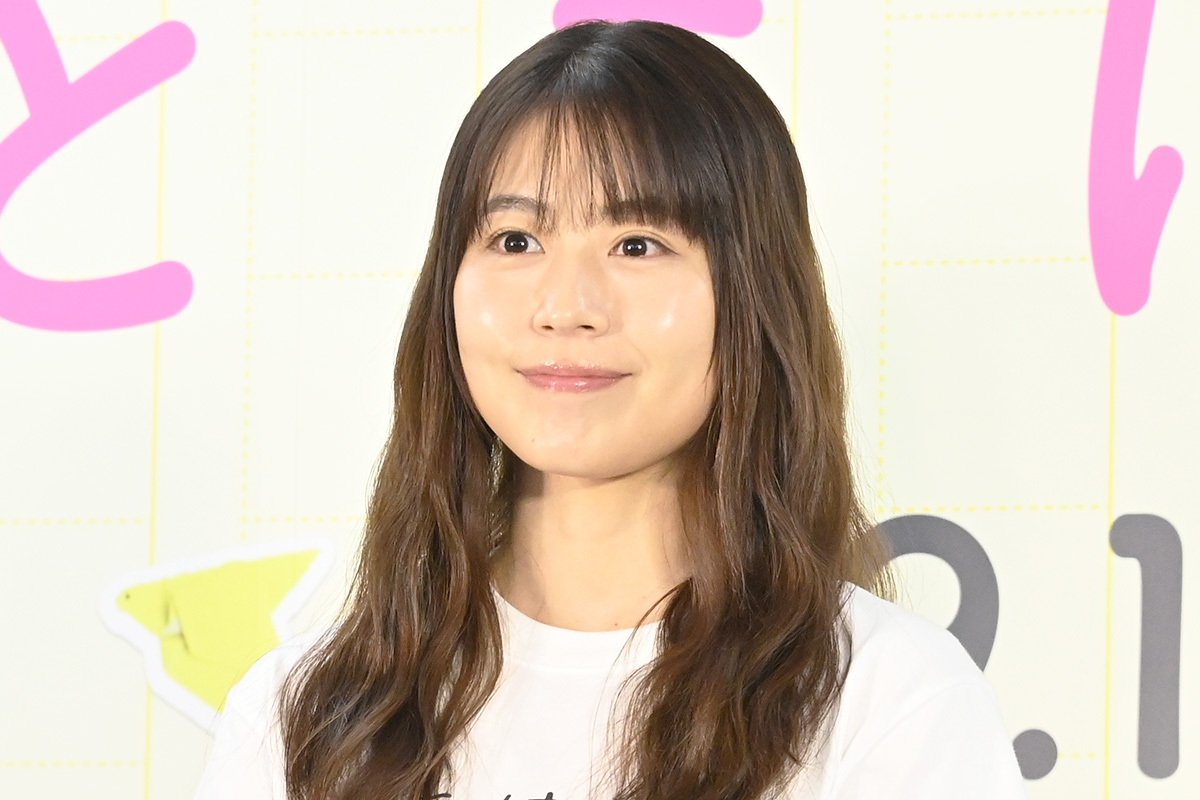 イベントに登壇した有村架純【写真：ENCOUNT編集部】