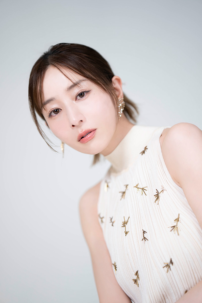 現在地について語った田中みな実【写真：増田美咲】