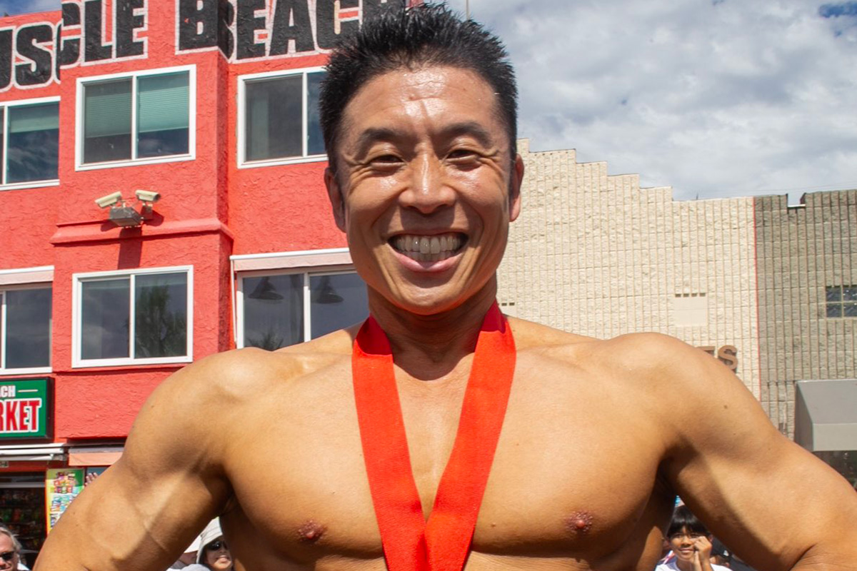 なかやまきんに君、筋肉の聖地で4位に「ほんとかっこいい」の声　仕上げた肉体にネット「スゲー」「見事な板チョコ腹筋」