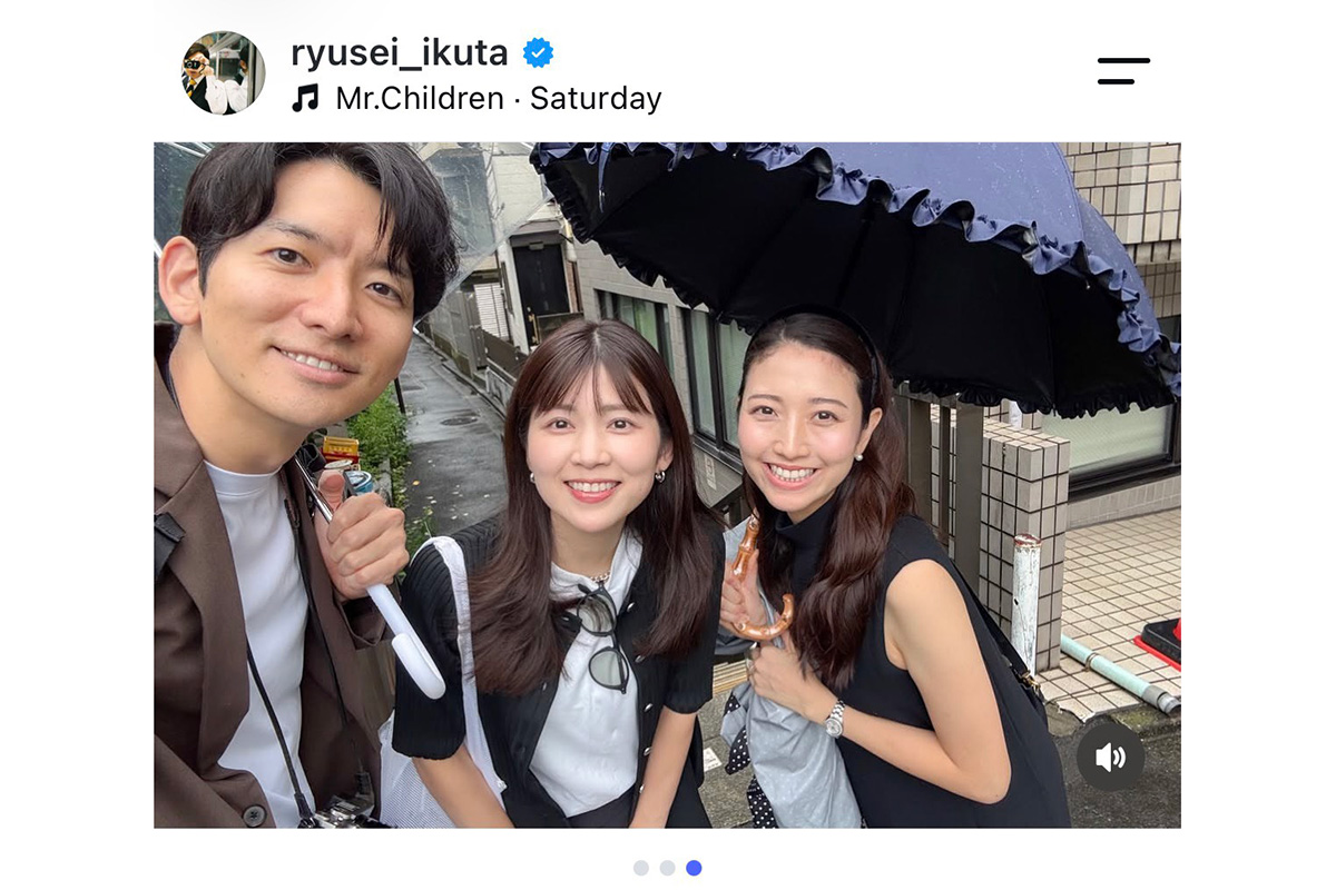 フジテレビ・生田竜聖アナの実際の投稿【写真：インスタグラム（＠ryusei_ikuta）より】