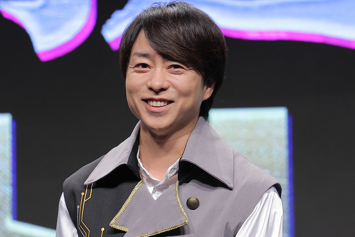 イベントに登壇した櫻井翔【写真：ENCOUNT編集部、(C)フジテレビ】