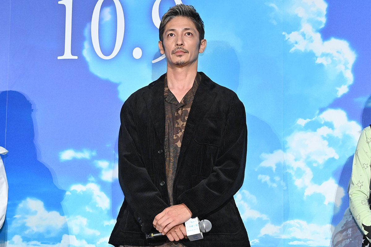 玉木宏、柔術大会で“世界3位”後初の公の場　青春アニメ映画に“2度泣き”「心が洗われるような」