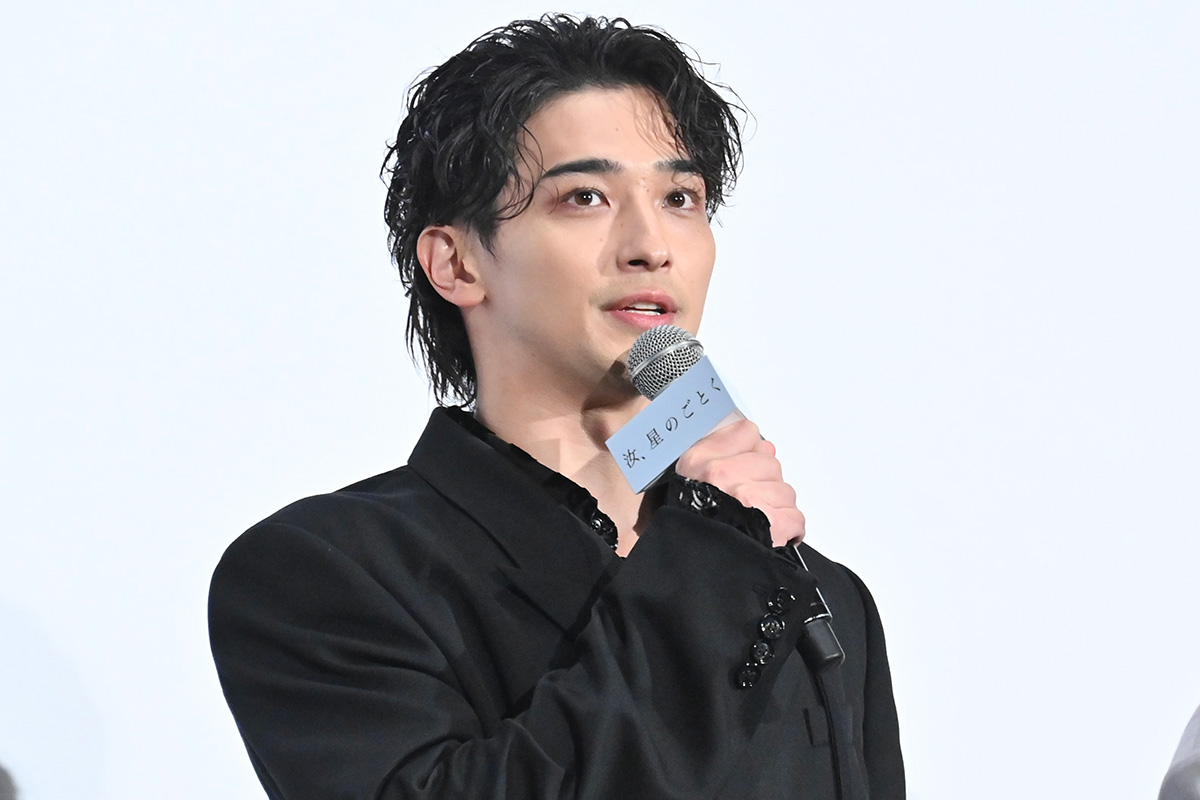 イベントに出席した横浜流星【写真:ENCOUNT編集部】