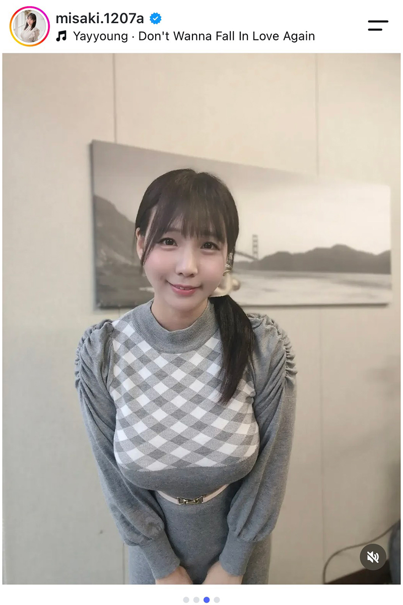 なめテレ・藤田美咲アナ【写真：インスタグラム（＠misaki.1207a）より】