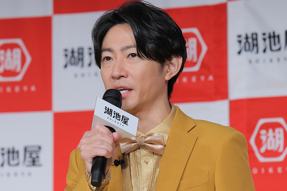 イベントに登壇した相葉雅紀【写真:ENCOUNT編集部】