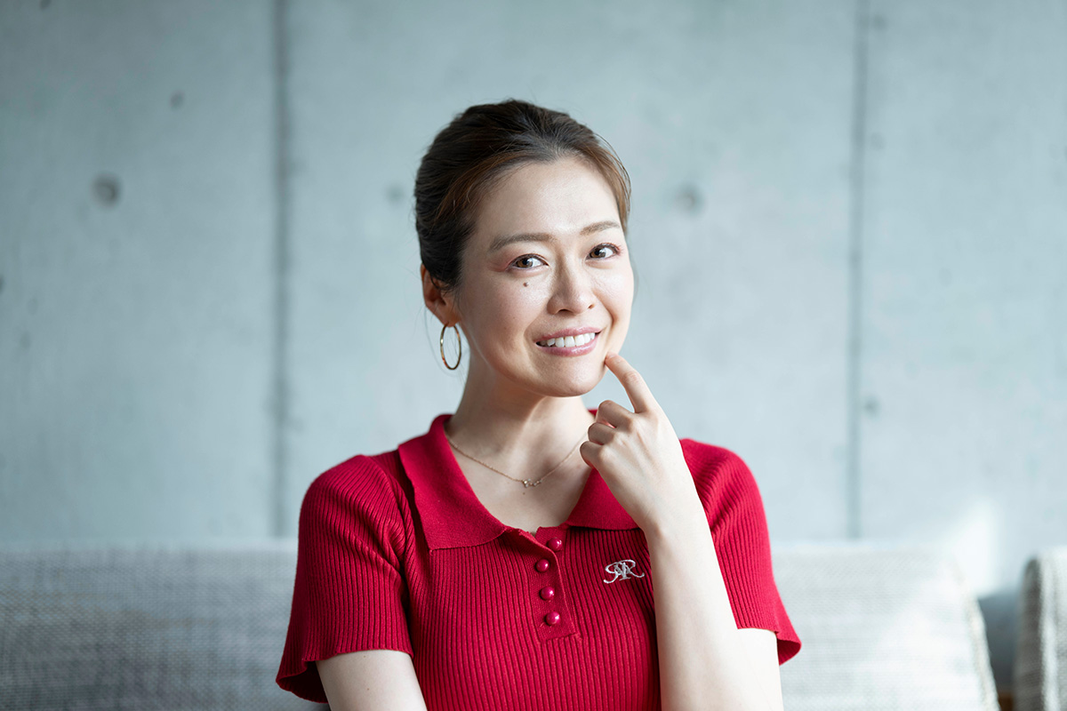 NHK大河ドラマにも出演した藤かんな【写真:増田美咲】