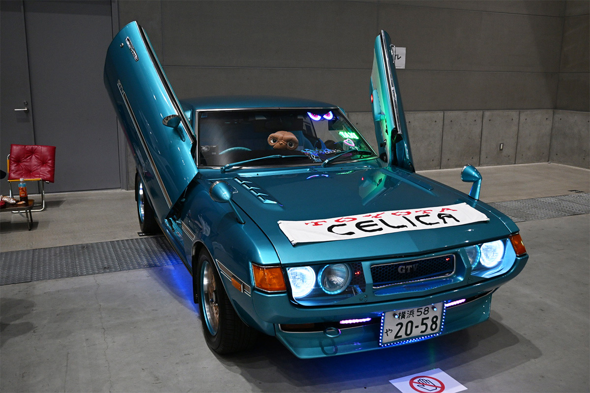 1973年式セリカ【写真:ENCOUNT編集部】