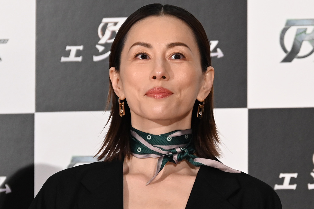 イベントに出席した米倉涼子【写真：ENCOUNT編集部】