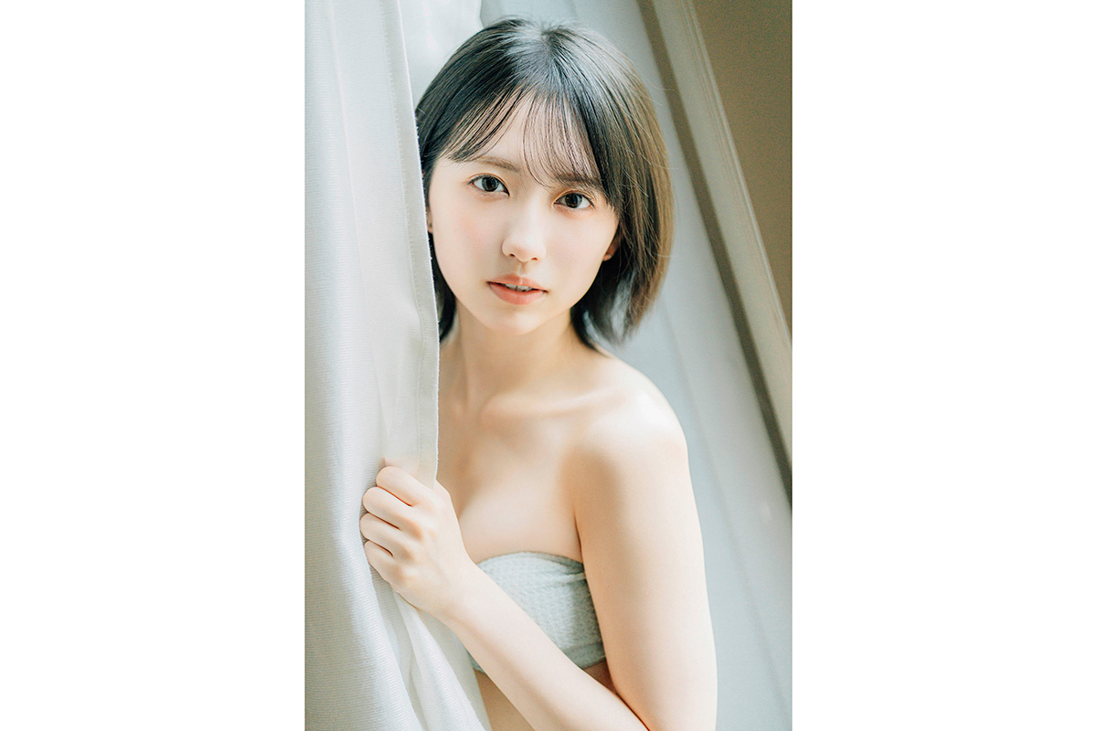 ラフ×ラフ永松波留、20歳で初の水着グラビア「少し緊張」　デジタル写真集も発売