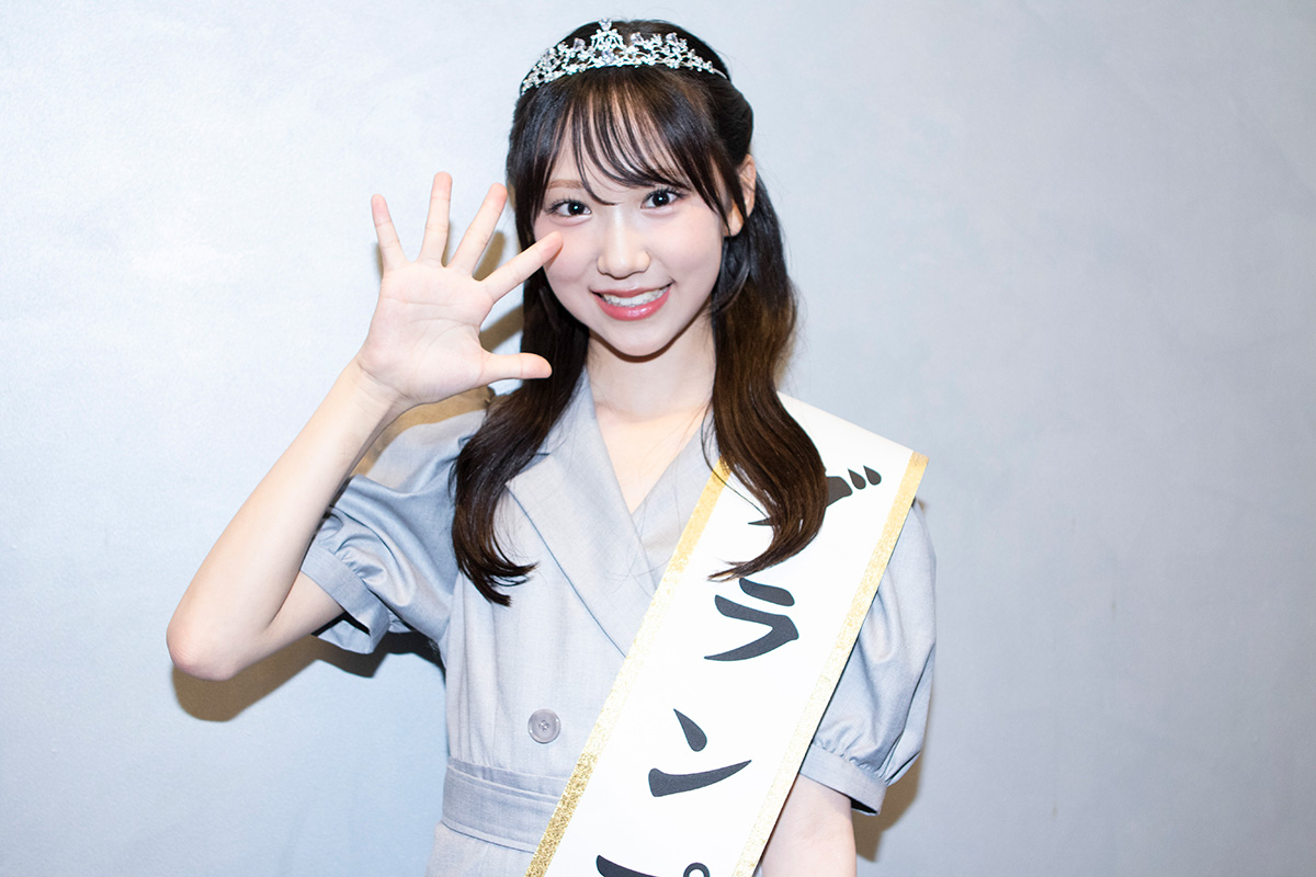自身の性格を分析した朝凪りおな【写真:ENCOUNT編集部】