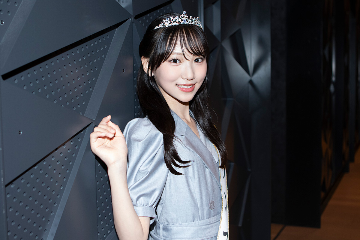 グランプリ受賞した朝凪りおなさん【写真:ENCOUNT編集部】