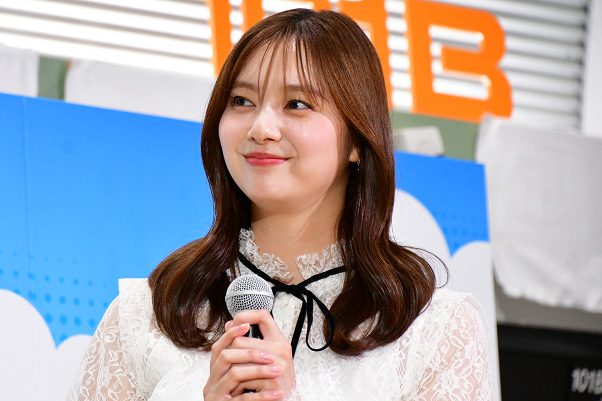 イベントに登壇した新川優愛【写真：ENCOUNT編集部】
