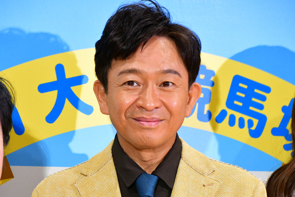 イベントに登壇した城島茂【写真:ENCOUNT編集部】