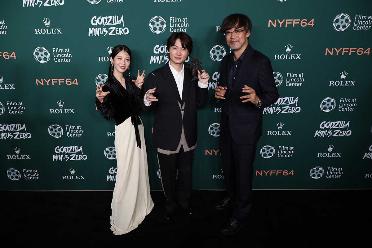 『ゴジラ-0.0』NY映画祭で初披露、現地熱狂＆大絶賛　神木隆之介「スタンディングオベーションの圧が凄かった！」