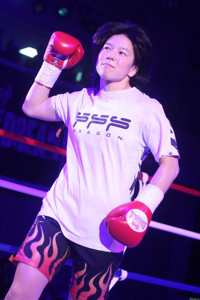 佐々木仁子さん【写真：X（@Krush_pr）より】