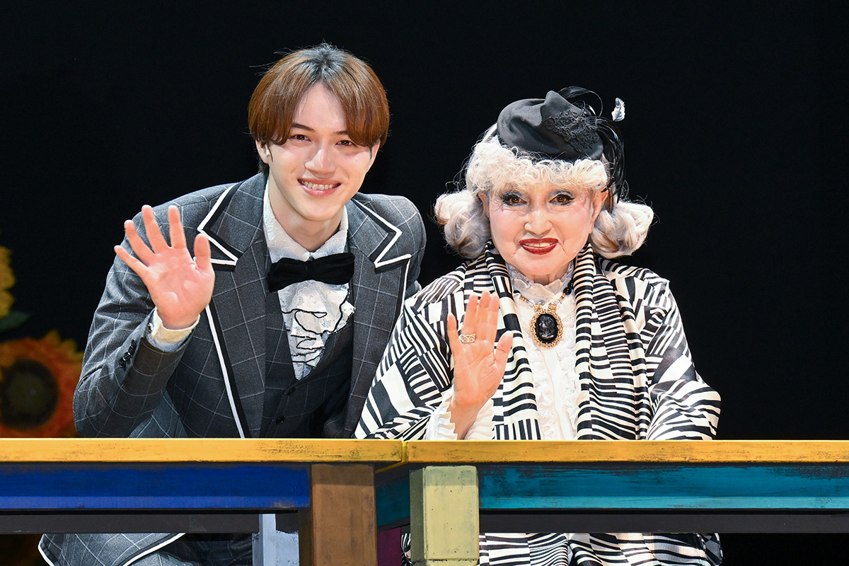 黒柳徹子、新パートナーのKEY TO LIT岩﨑大昇に太鼓判「顔も姿も芝居もいい」