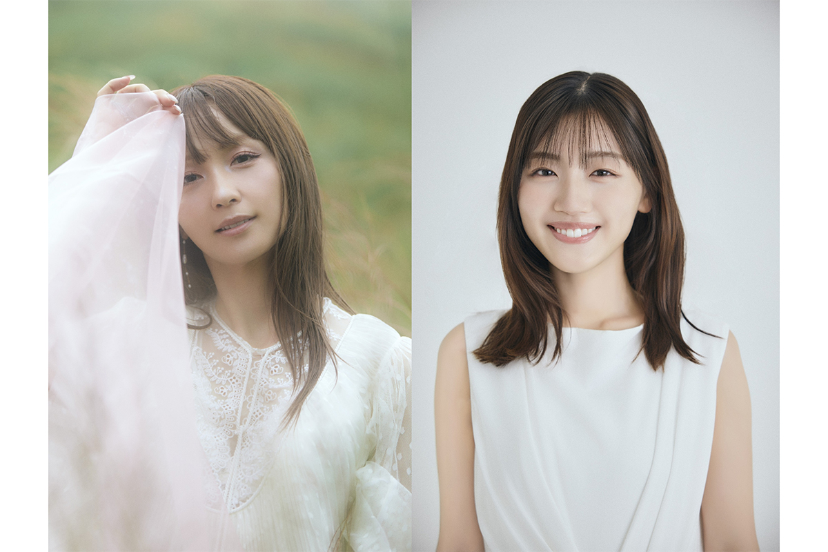 Dream Ami(左)と佐々木美玲【写真:(C)ytv】