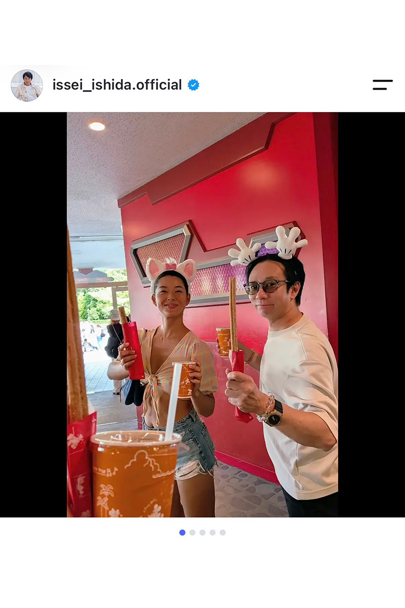 いしだ壱成の実際の投稿【写真:インスタグラム(@issei_ishida.official)より】