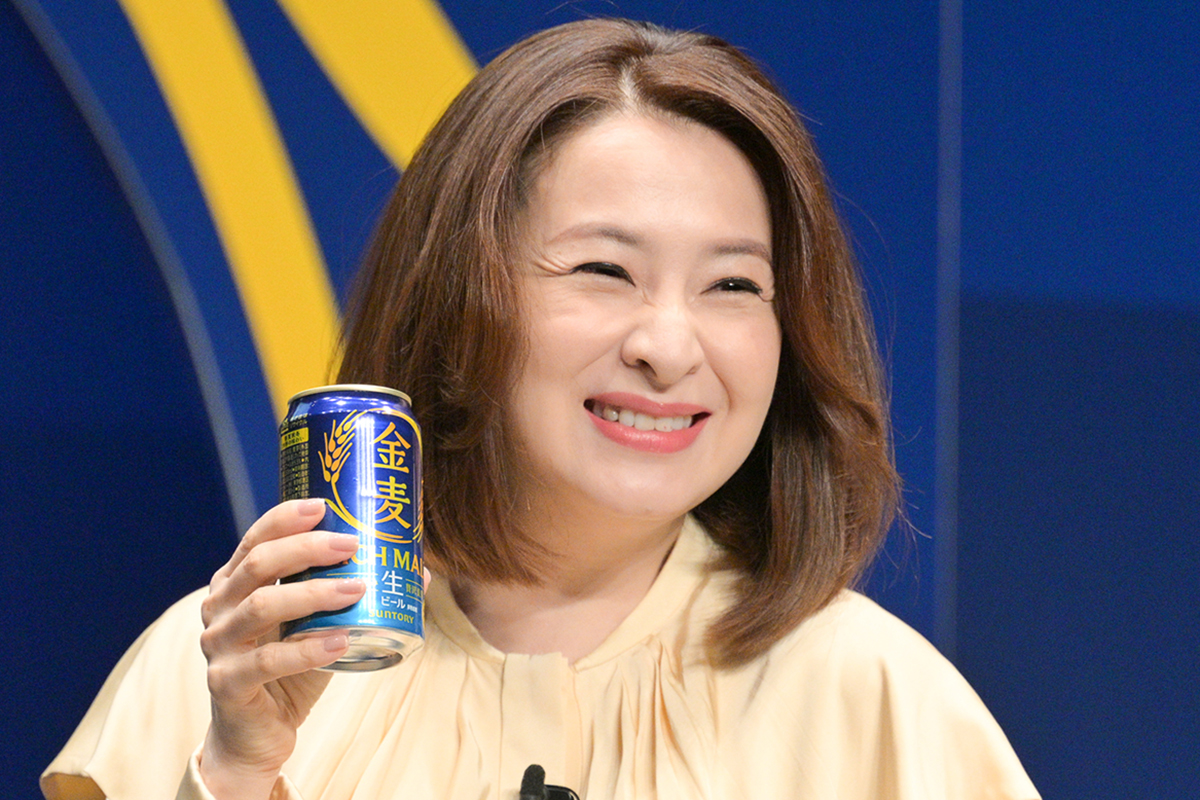檀れい、6年ぶり『金麦』CM“凱旋”で感激「愛着のある大切なブランド」　声を震わせ喜び語る