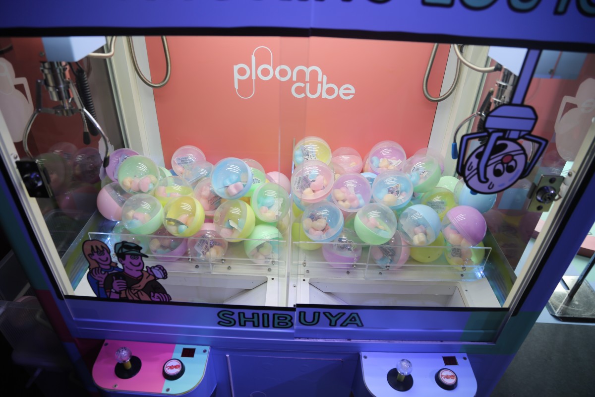 2階に設置されたクレーンゲーム【写真：ENCOUNT編集部】
