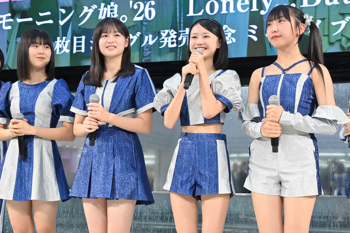 モー娘。18期メンバー4人、シングル初参加で決意「東京ドームに立ってみたい」「いつかはフォーメーションの真ん中に」