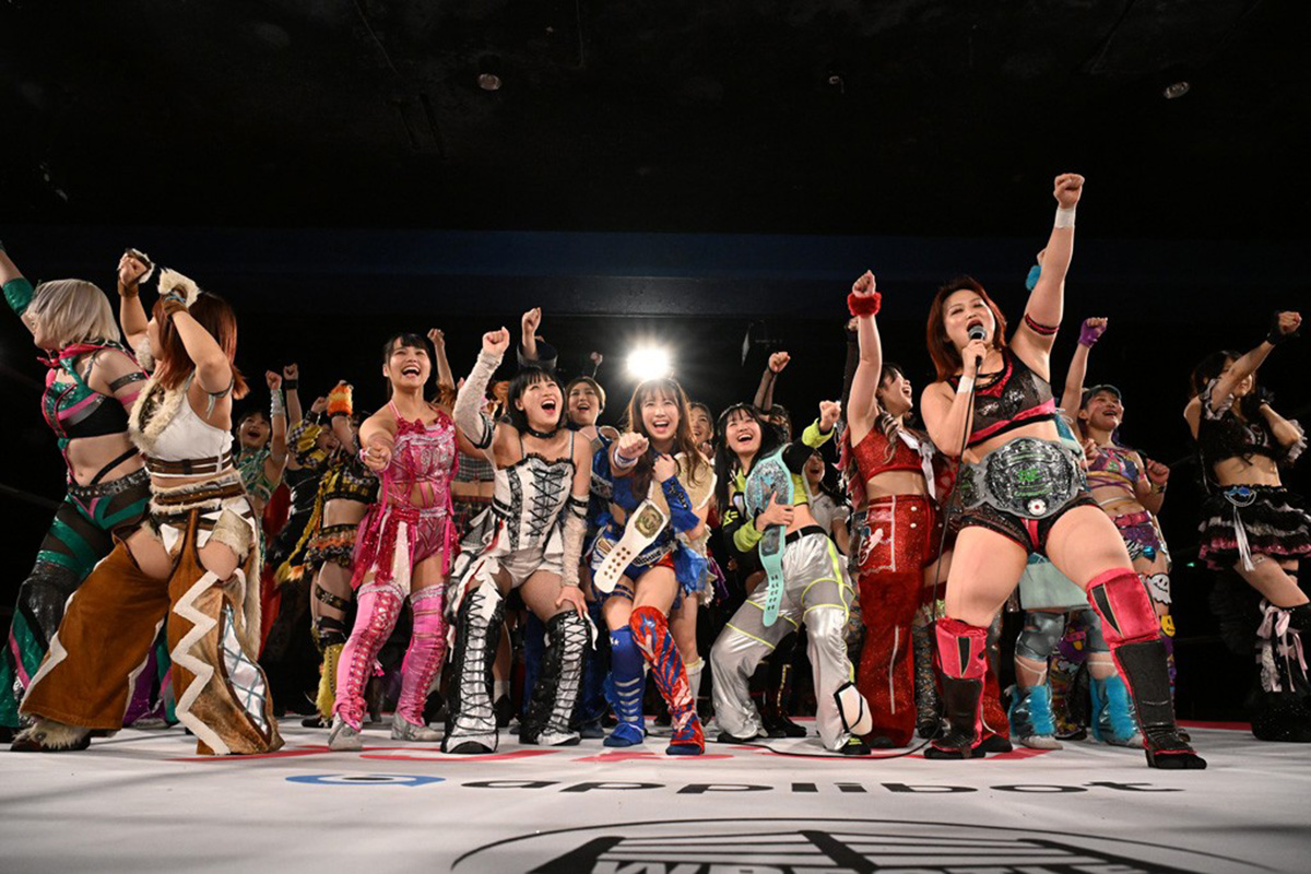 東京女子は10.3大田区へ向けて一致団結【写真：(C)東京女子プロレス】