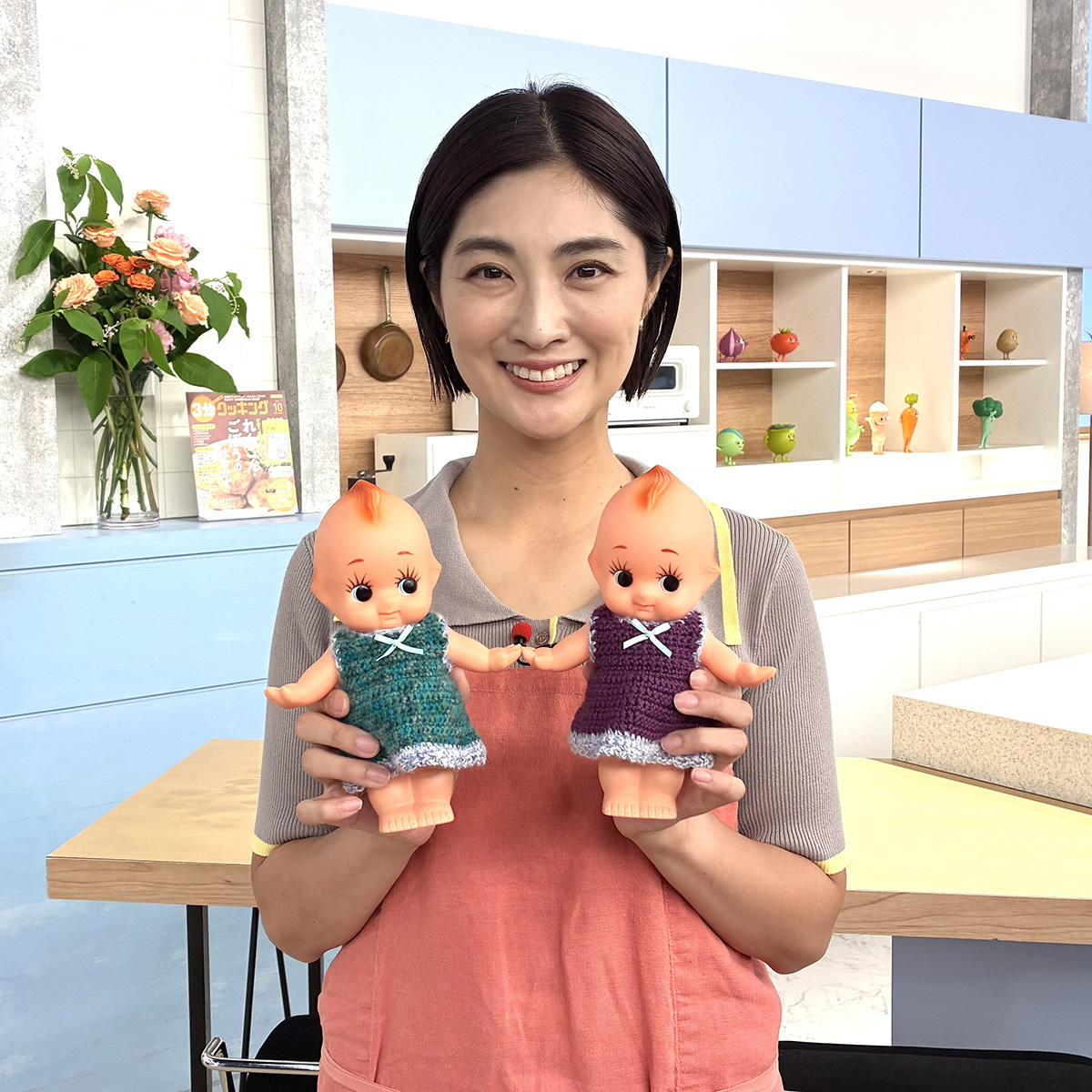 『キユーピー3分クッキング』アシスタントとして復帰する日本テレビの岩本乃蒼アナウンサー